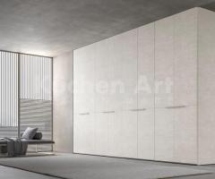 Armoire battante chic de dressing avec portes bicolore Personnalisable | Idéale pour votre chambre - 7