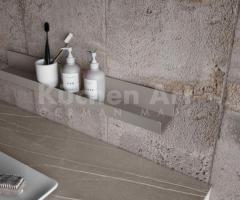 Salle de Bains haut de gamme : Element laqué mate et Éclairage LED Ajustable - 4