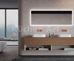 Salle de Bains moderne : Vasques Doubles en céramique et Miroirs Starlight - 3
