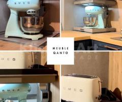 Cuisine en L haut de gamme rustique | Bois véritable à Moitié Prix – Élégance Intemporelle - 10