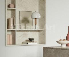 Cuisine Beige Naturel avec Îlot Central | Élégance Minimaliste - 4