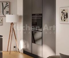 Cuisine minimaliste gris métallisé – SMART-GL - 5