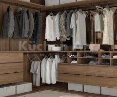 Dressing d’angle ouvert Up&Down – Modularité naturelle et style épuré - 5